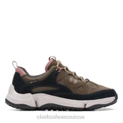 combinaison olive foncé clarks tri path sprt gtx femmes N6R8B3912 Clarks combi olive foncé