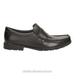 corris step snr g fit clarks noirs enfants N6R8B4910 Clarks noir