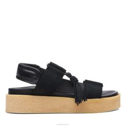 crêpe sndl clarks noir combi femmes N6R8B3183 Clarks combi noire