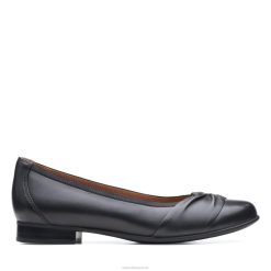 cuir noir un blush wish clarks femmes N6R8B3380 Clarks Cuir noir