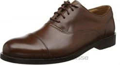 derbys clarks coling boss en cuir marron britannique pour hommes Hommes N6R8B1836 Clarks cuir marron britannique