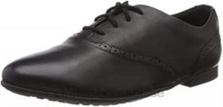 derbys fille Jules Walk Clarks noir enfants N6R8B231 Clarks Cuir noir
