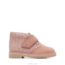desert boot 2 enfant combinaison rose clair combinaison rose clair clarks enfants N6R8B6870 Clarks combinaison rose clair