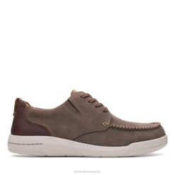 driftway low daim taupe clarks en daim taupe Hommes N6R8B6782 Clarks daim taupe