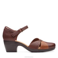 Emily Rae combinaison de bronzage foncé combinaison de bronzage foncé clarks femmes N6R8B6326 Clarks combinaison bronzage foncé
