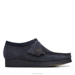 encre wallabee en daim poilu encre clarks en daim poilu Hommes N6R8B5580 Clarks daim poilu à l'encre