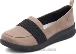 étain clarks sillian 20 zest mocassins pour femmes femmes N6R8B347 Clarks étain