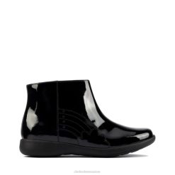 etch g low kid vernis noir clarks vernis noir enfants N6R8B5759 Clarks vernis noir