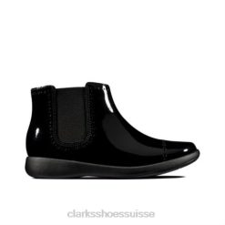 forme de gravure inf g fit clarks noir brevet unisexe N6R8B4583 Clarks vernis noir