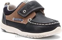 garçons deck flex marine clarks enfants N6R8B396 Clarks