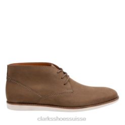 haut franson clarks nubuck marron Hommes N6R8B4541 Clarks nubuck marron