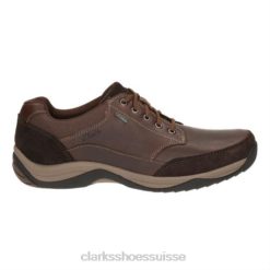 mahoga ny clarks baystone go gtx Hommes N6R8B4488 Clarks acajou