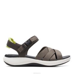 marée mira clarks olive foncé femmes N6R8B3296 Clarks olive foncé