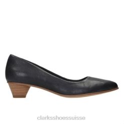 mena bloom clarks cuir noir femmes N6R8B4047 Clarks Cuir noir