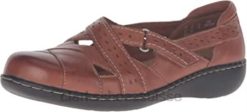 mocassins à enfiler ashland spslip-on clarks beiges pour femmes femmes N6R8B907 Clarks bronzer