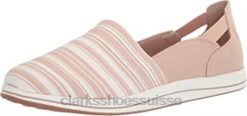 mocassins en toile Clarks Breeze Step pour femmes femmes N6R8B1976 Clarks