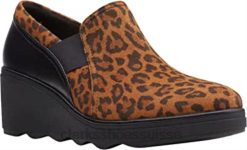 mocassins mazy squam clarks à imprimé léopard pour femmes femmes N6R8B216 Clarks imprimé léopard