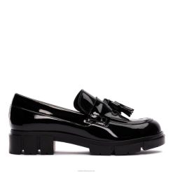 mocassins teala clarks noir pat femmes N6R8B3149 Clarks tache noire