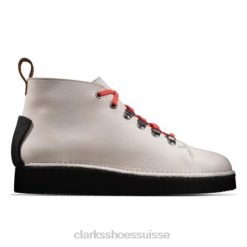 nala randonnée clarks en cuir blanc unisexe N6R8B4158 Clarks cuir blanc