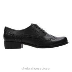 noir clarks falconet uma coupe large unisexe N6R8B4051 Clarks noir