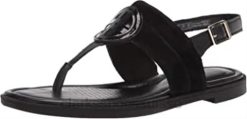 noir synthétique intérêt combi clarks women's reyna glam flat sandal femmes N6R8B2099 Clarks