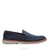 nubuck marine clarks atticus lt edge nubuck marine unisexe N6R8B5595 Clarks nubuck bleu marine