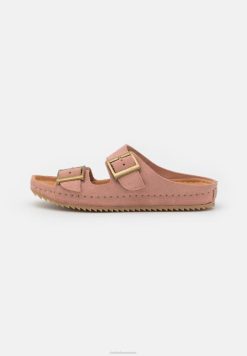 pantoufles de soleil brookleigh rose clarks unisexe N6R8B6950 Clarks rose