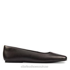 pur ballet2 clarks cuir noir femmes N6R8B3943 Clarks Cuir noir
