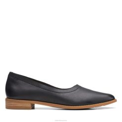 pure walk clarks cuir noir femmes N6R8B3117 Clarks Cuir noir