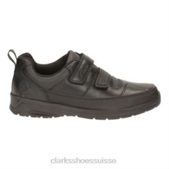 Reflectace Inf E Fit Clarks Noir enfants N6R8B4925 Clarks noir