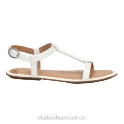 risi hop clarks cuir blanc unisexe N6R8B4293 Clarks cuir blanc