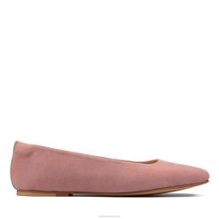 rose clarks pur ballet 2 femmes N6R8B3168 Clarks daim rose