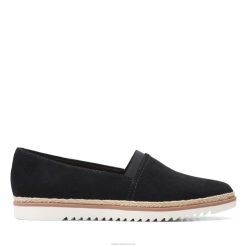 Serena Paige Clarks en daim noir femmes N6R8B3215 Clarks Suède noir