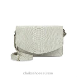 serpent blanc clarks marva vague unisexe N6R8B4307 Clarks serpent blanc