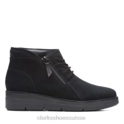 shaylup clarks daim noir unisexe N6R8B4133 Clarks Suède noir