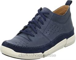 sneaker haute trifri pour hommes clarks bleu marine nubuck Hommes N6R8B349 Clarks nubuck bleu marine