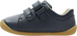 sneaker roamer craft t en cuir bleu marine pour garçon Clarks enfants N6R8B1299 Clarks cuir marine