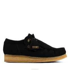 wallabee clarks noir végétalien Hommes N6R8B3621 Clarks végétalien noir
