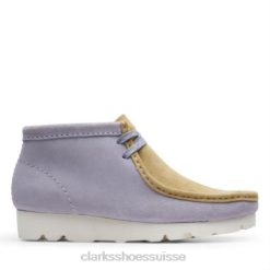 wallabee gen clarks cool bleu unisexe N6R8B4159 Clarks bleu frais